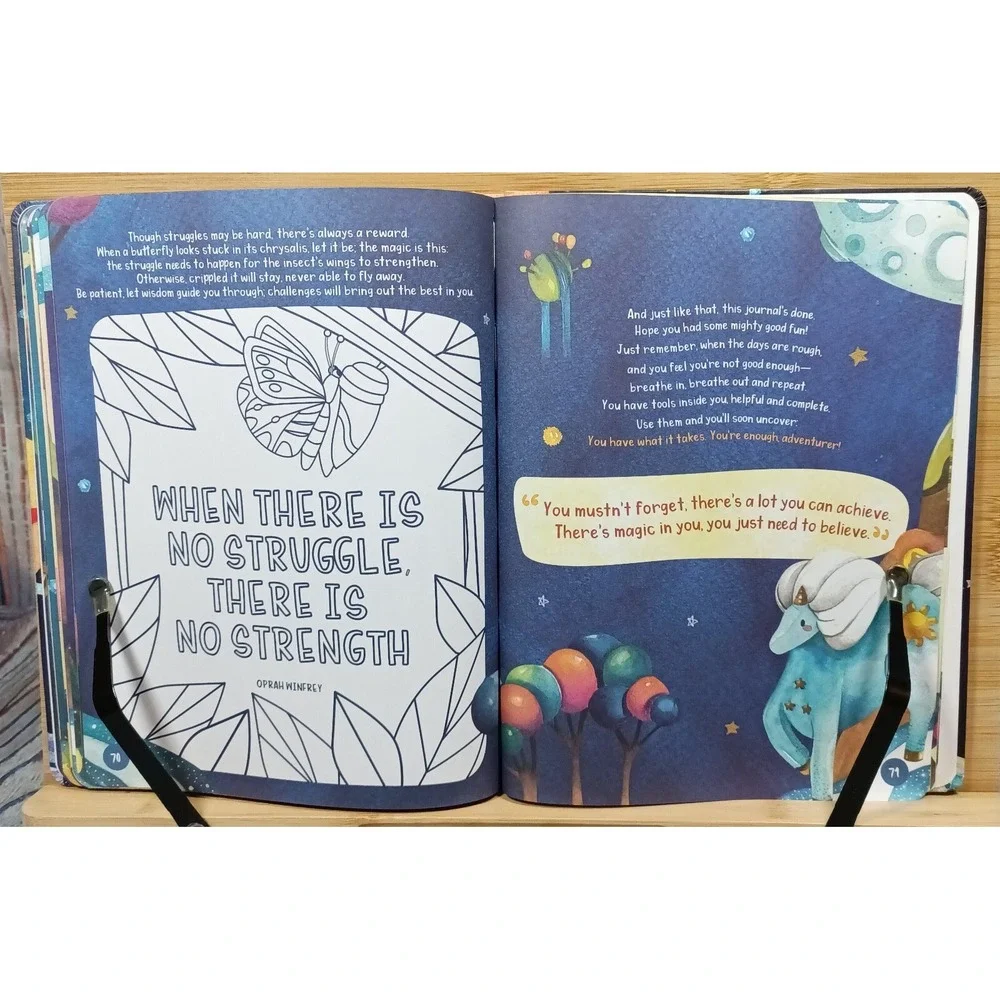 Happy, Healthy Wealthy & Wise A Values Journal for Kids by Likha Creations